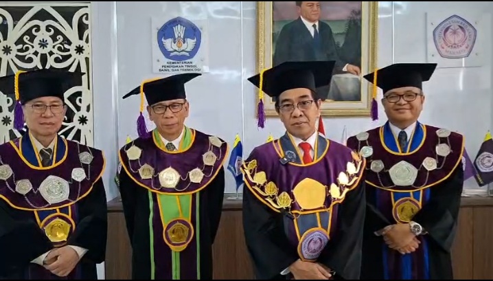 Tiga Pekan Menjabat, Plt Rektor Unsrat Jamaludin Jompa Pacu Wisuda 1.017 Mahasiswa di Tengah Kendala PDDikti