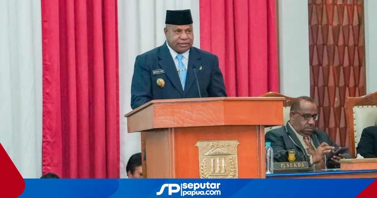 Gubernur Papua Matius Fakhiri Usulkan Pencabutan Perdasi Dana Cadangan, Anggaran Dialihkan ke Program OAP