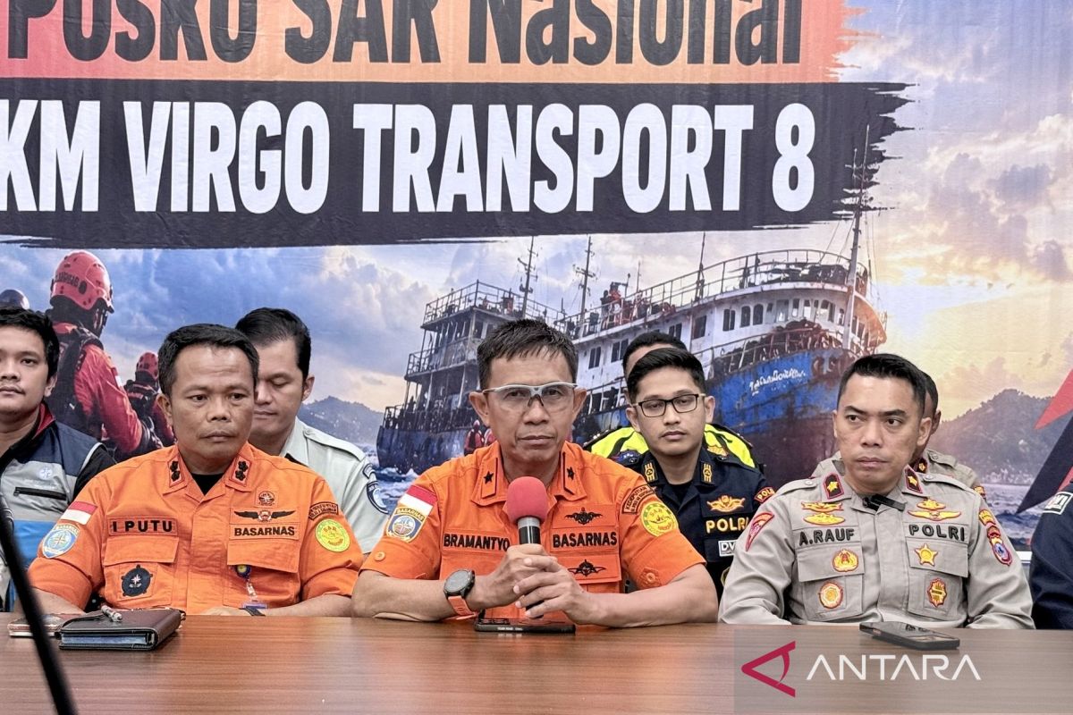 Basarnas Perpanjang Operasi SAR KM Virgo Transport 8 Tujuh Hari, 126 Korban Masih Dicari di Perairan Masalembo