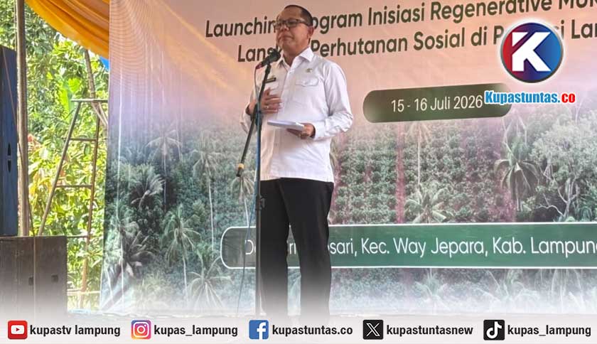 Program Multiusaha Kehutanan Resmi Diluncurkan di Lampung Timur, Target 18.000 Petani Hutan dan Restorasi 35.000 Hektare Lahan