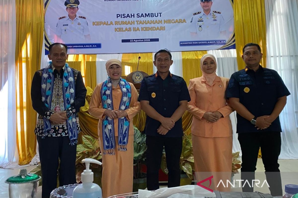 Kakanwil Ditjenpas Sultra Sulardi Tunjuk Alviantino Nahkodai Rutan Kelas IIA Kendari, Pertahankan Iklim Kondusif