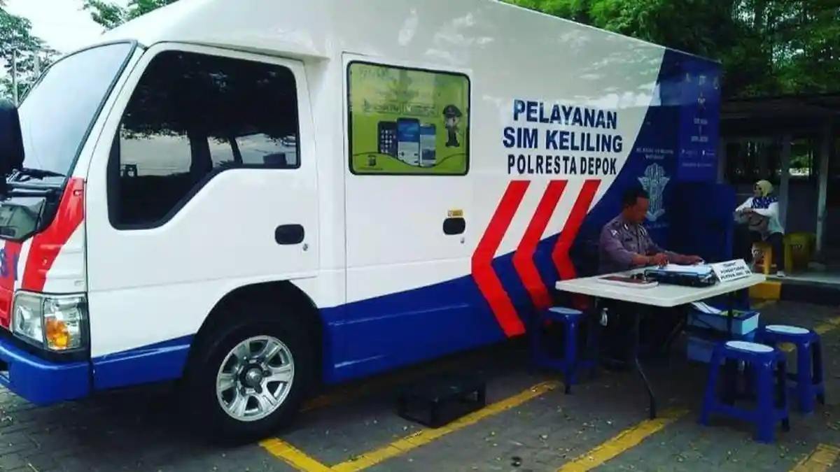 Jadwal SIM Keliling Depok Hari Ini, Sabtu 18 Juli 2026: Catat Lokasi, Biaya dan Persyaratannya