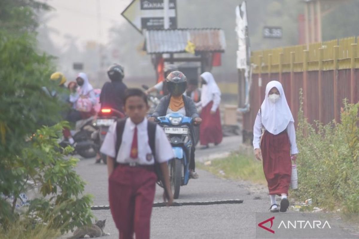 BMKG Peringatkan Warga Kepri Waspadai Asap Karhutla Ganggu Pernapasan dan Jarak Pandang