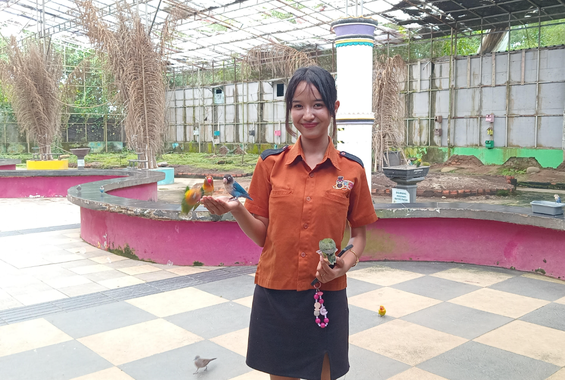 Palembang Bird Park Diserbu Ratusan Pelajar Tiap Hari, Tiket Rp45 Ribu dengan Diskon Instagram