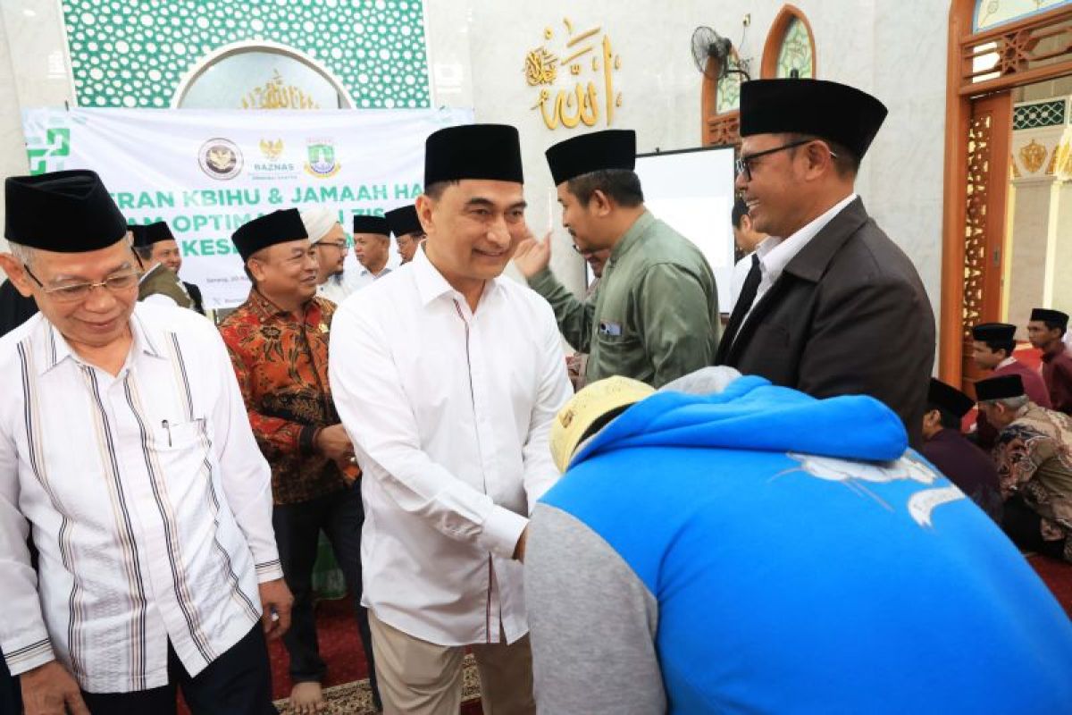 Wagub Banten Minta Rapat Akbar dengan KBIHU untuk Perkuat Pengelolaan Zakat dan Dam Haji
