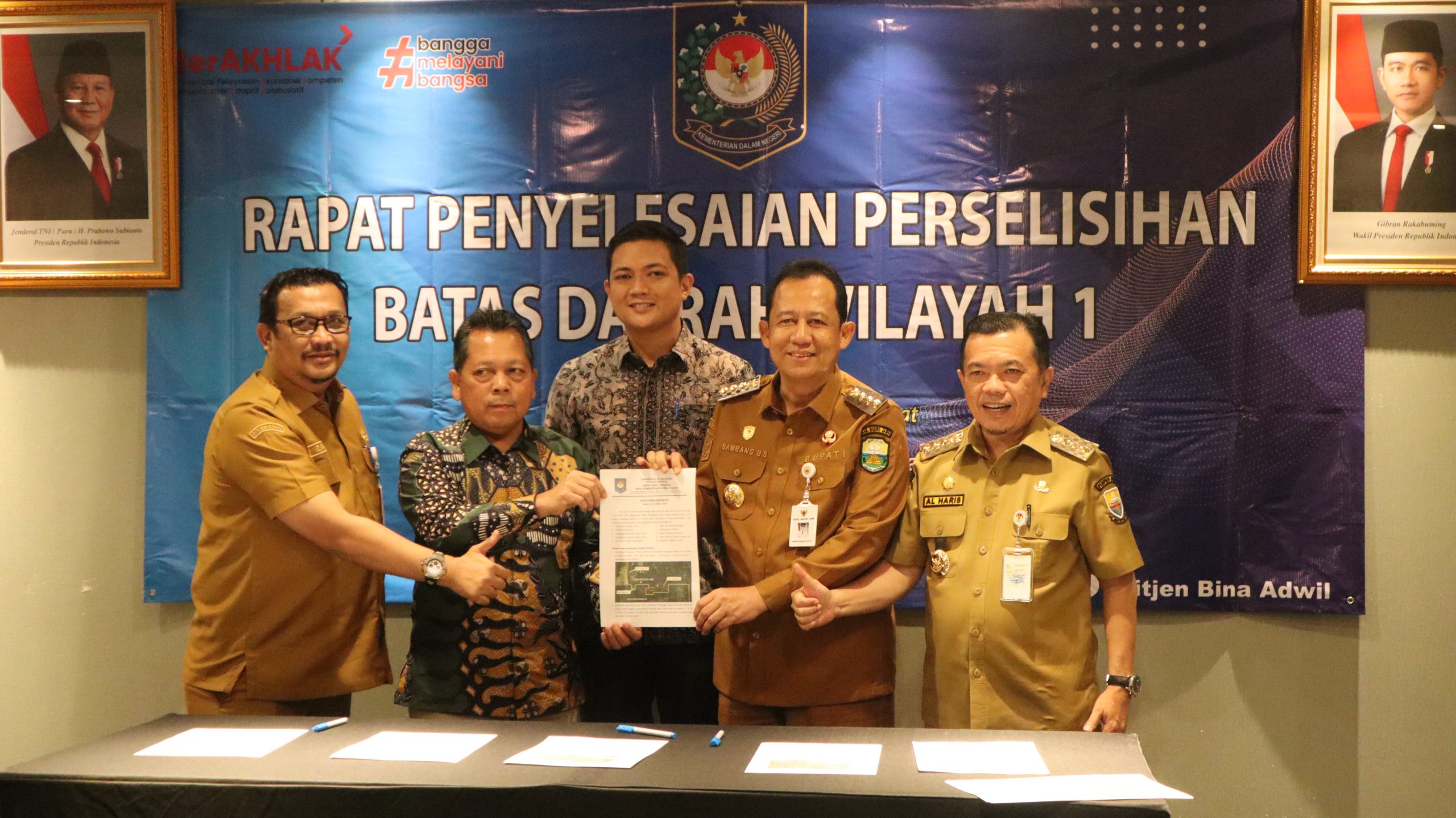 Gubernur Jambi Al Haris: Batanghari dan Muaro Jambi Sepakat Serahkan Putusan Tapal Batas ke Kemendagri