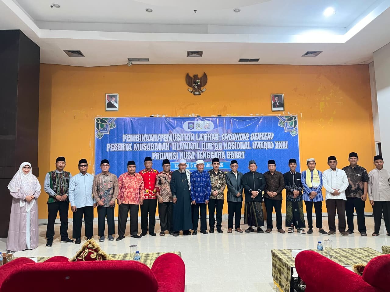 Pemprov NTB Gelar Pemusatan Latihan Kafilah MTQ Nasional 2026, 58 Peserta Ikuti TC Intensif di Mataram