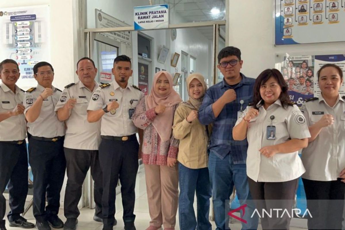 Lapas Kelas I Medan Dikunjungi Tim BPJS Kesehatan untuk Kredensialing Klinik Pratama, Ini yang Dipastikan