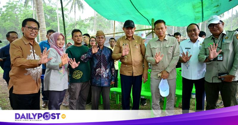 Kementan Salurkan 737 Ribu Bibit Kelapa Unggul ke Petani Gorontalo, Targetkan Lahan 10 Ribu Hektare untuk Industri Pengolahan