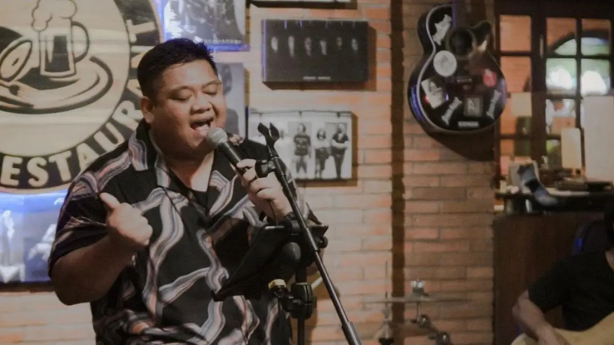 Malam Syahdu di Taman Kota Jagatkarana Karangasem, Gus Ode Bakar Semangat Gotong Royong Lewat 