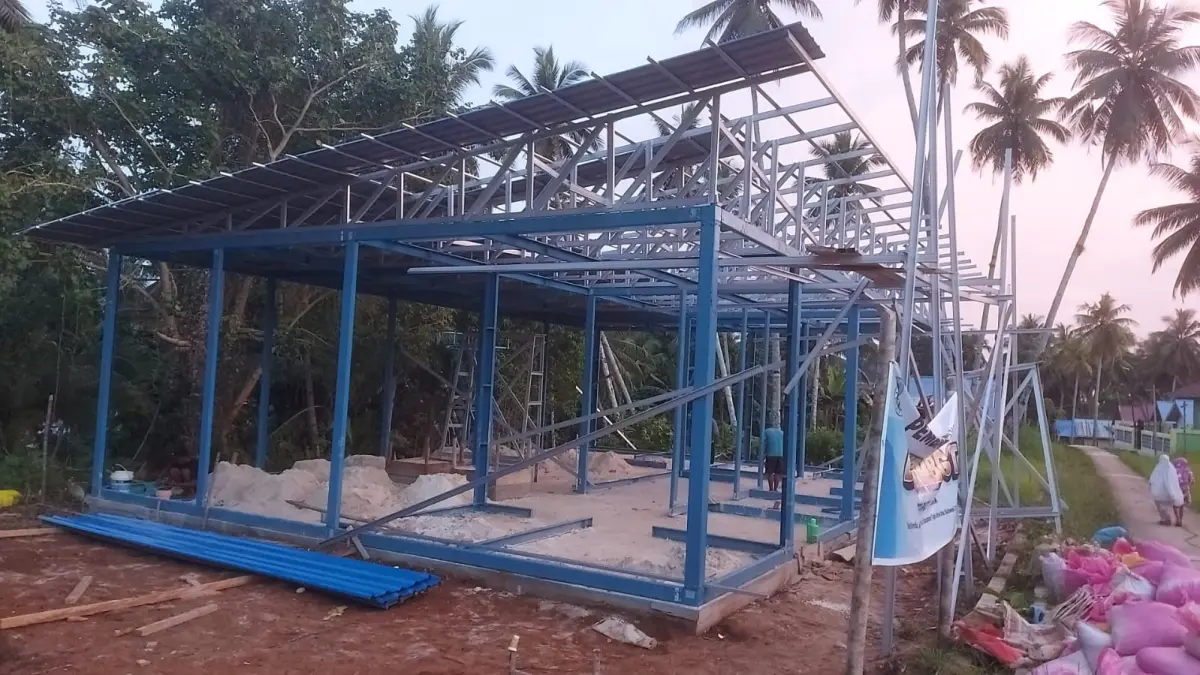 Dapur MBG di Pulau Wakai Sulawesi Tengah Sudah Dibangun, Warga Masih Keluhkan Listrik Belum 24 Jam