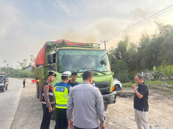 Polres Serang Tertibkan Truk Tambang ODOL di Jalur Serang-Cikande, 3 Pelanggaran Jadi Sasaran Utama