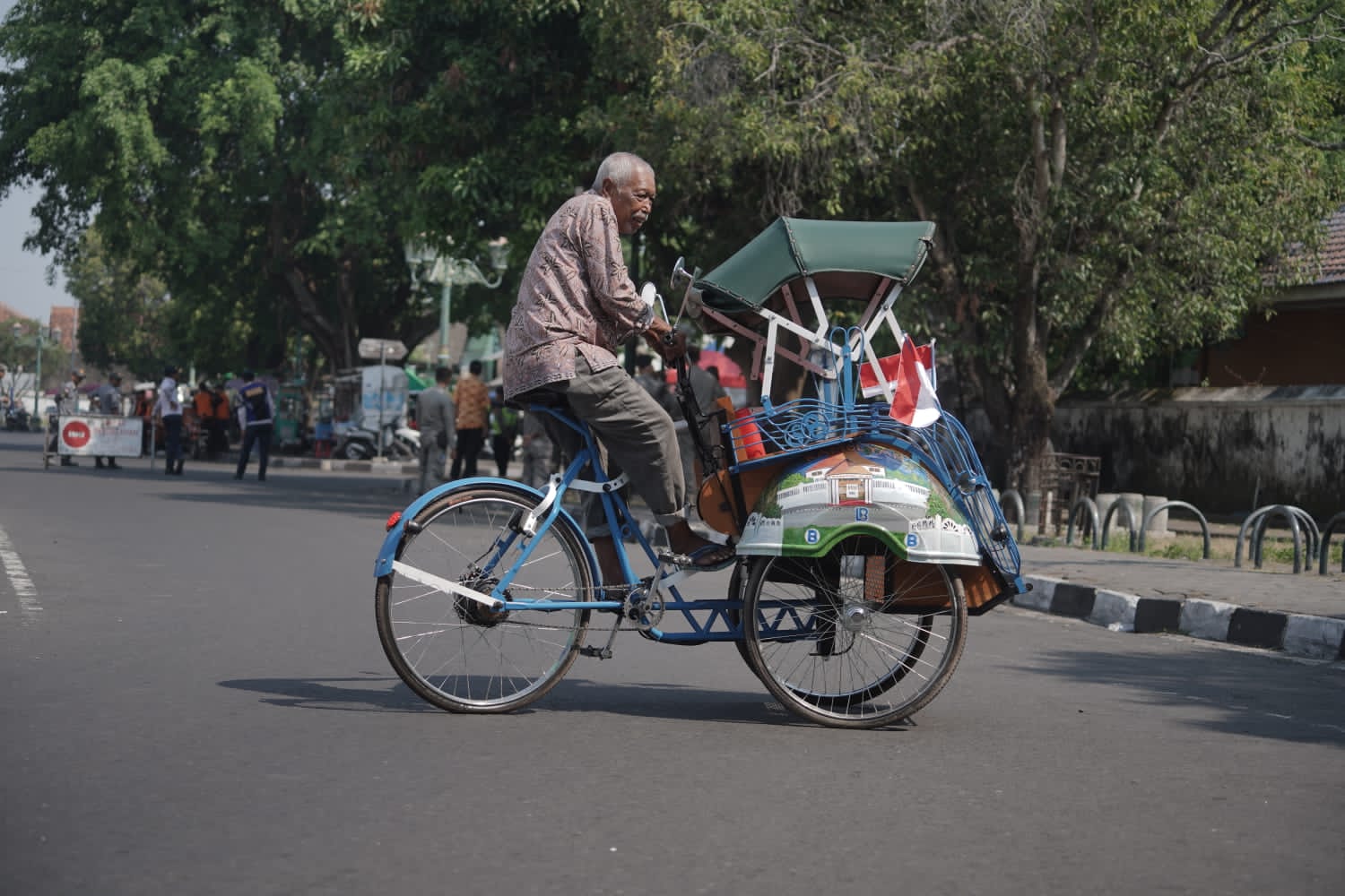 3 Fakta Bekalista, Becak Listrik Daring Pertama Indonesia yang Resmi Beroperasi di Yogyakarta