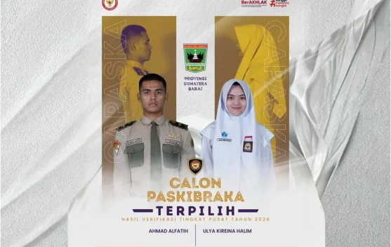 Dua Pelajar Sumbar Lolos Calon Paskibraka Nasional, Jalani Karantina di Jakarta Mulai 14 Juli 2026