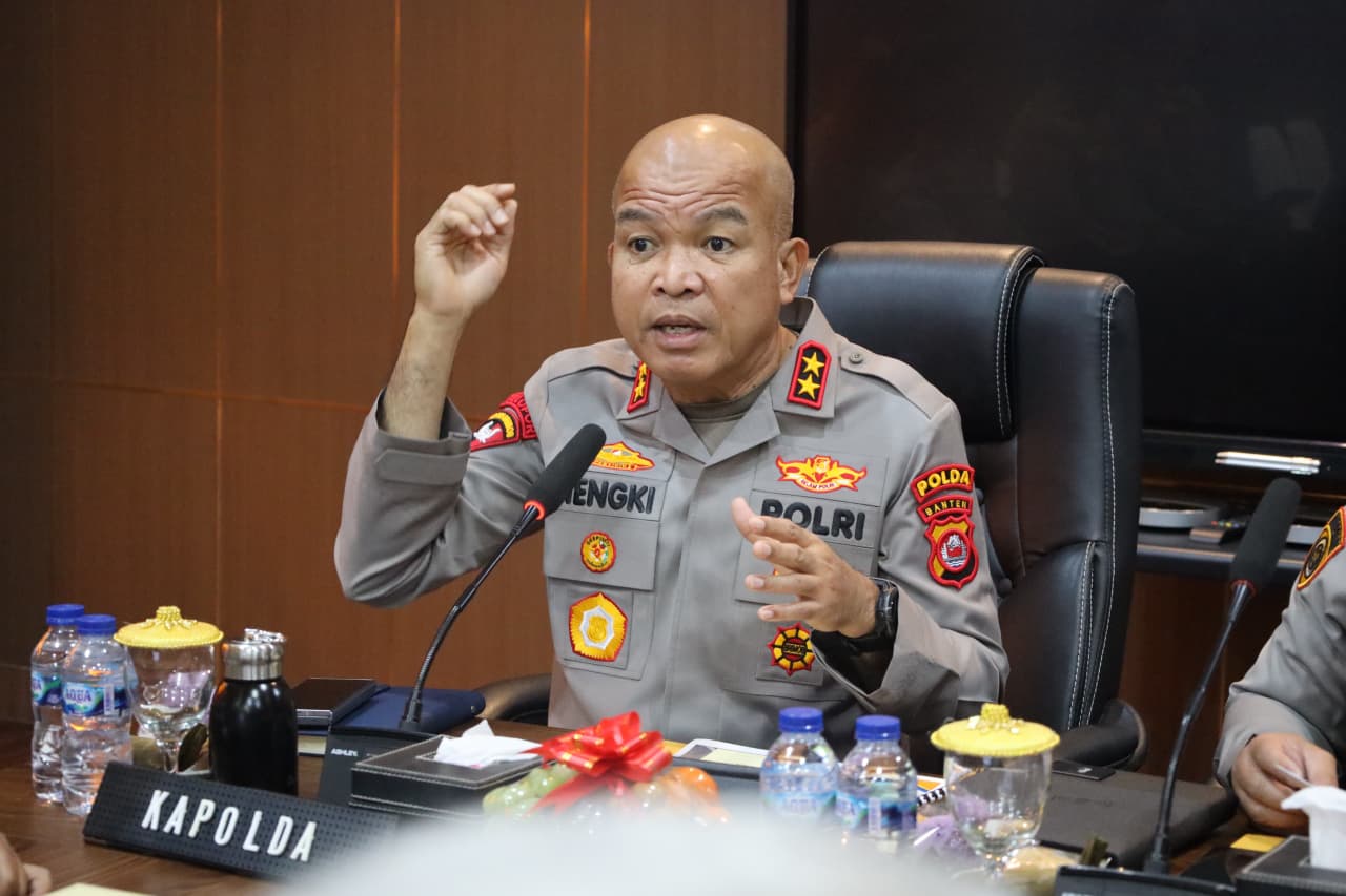 Polda Banten Perketat Razia Truk ODOL Angkutan Tambang, Sopir yang Kabur Tinggalkan Kendaraan Juga Diburu