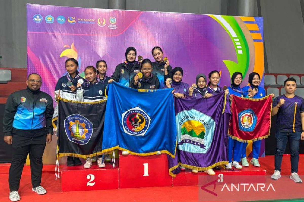 Poliban Banjarmasin Bawa Pulang Tujuh Medali Emas Porseni ke-15 Politeknik se-Indonesia 2026