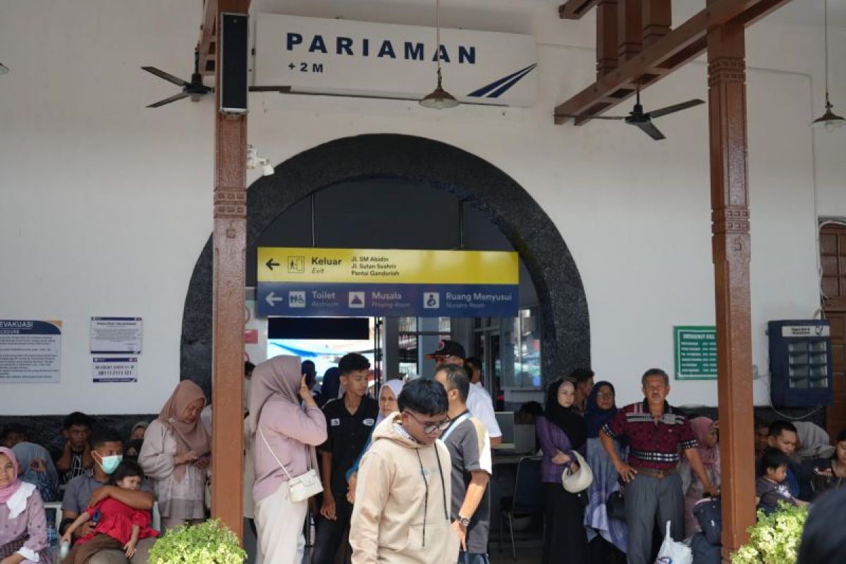 30.379 Pelanggan Naik Kereta Api di Sumbar Selama Libur Kenaikan Yesus Kristus, Pariaman Ekspres Paling Laris