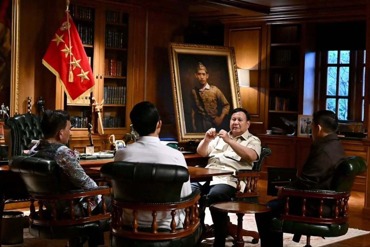 Presiden Prabowo Panggil Kepala Bakom Syahganda ke Hambalang, Bahas Penguatan Komunikasi Pemerintah