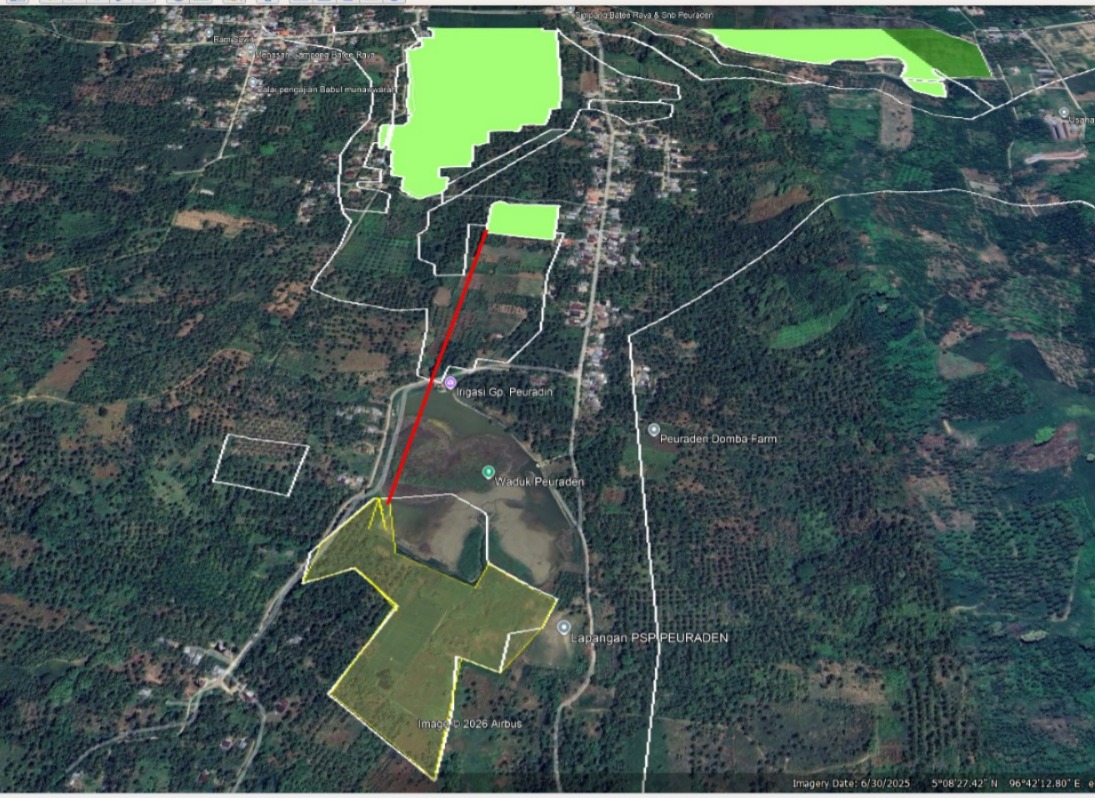Kementan Cetak 140 Hektare Sawah Baru di Lima Kecamatan Bireuen, Target Rampung September 2026