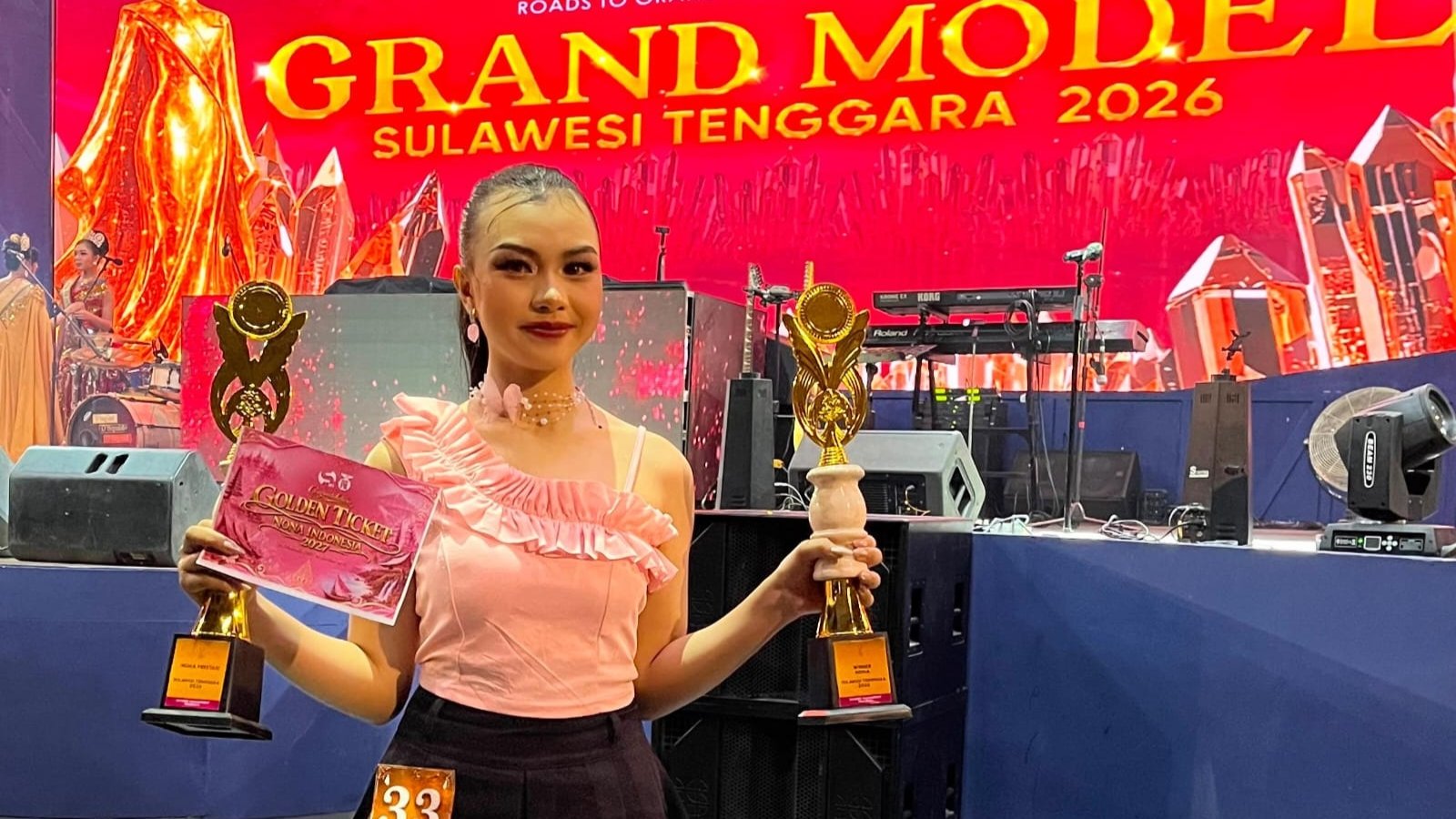 Maliqa Aurora Janiqa, Pelajar SMAN 4 Kendari, Sabet Gelar Nona Indonesia Sultra 2026 dan Siap Berlaga di Yogyakarta