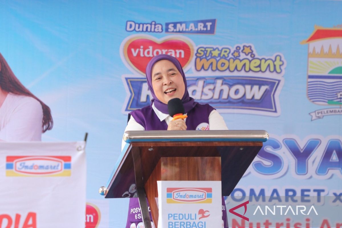 Pemkot Palembang Gandeng Indomaret Perkuat Posyandu di Kecamatan Sako, Salurkan 150 Paket Makanan untuk Cegah Stunting