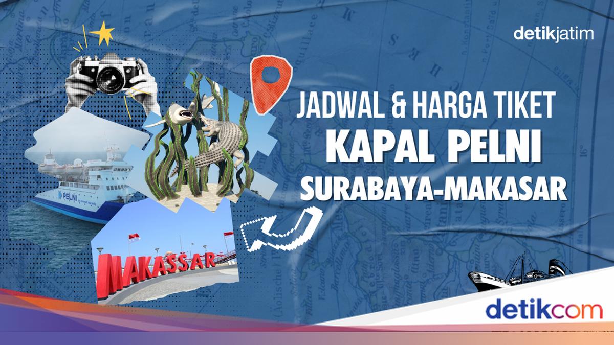 Jadwal Kapal Pelni Surabaya-Makassar Juli 2026: 17 Keberangkatan, Harga Tiket Rp 264.800 untuk Semua Kelas