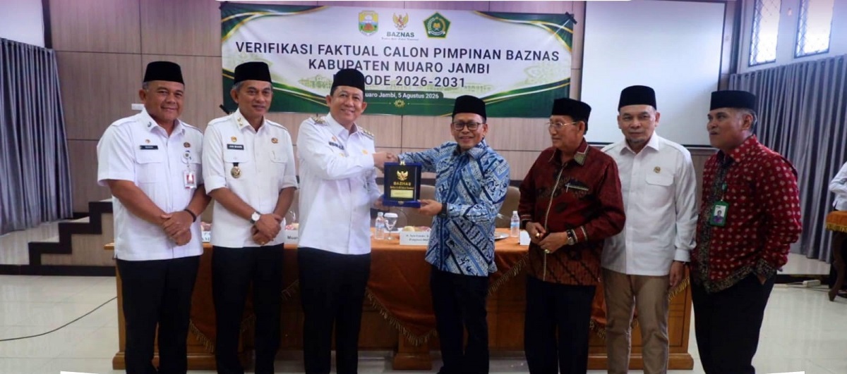 Seleksi Pimpinan BAZNAS Muaro Jambi 2026–2031 Dimulai, Bupati Tekankan Integritas di Atas Kapasitas Administrasi
