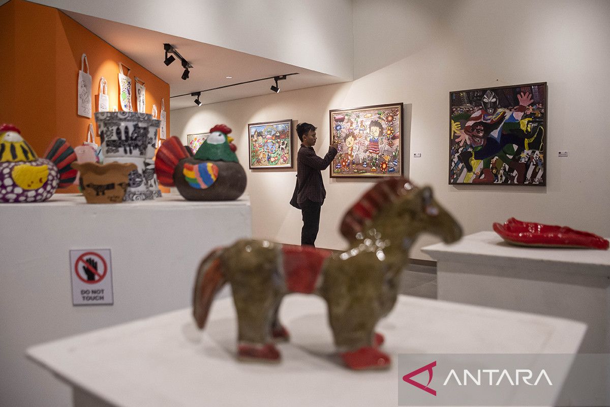 Pameran Seni Rupa Inklusif Art Spectrum di Bandung Barat Tampilkan Karya 21 Perupa Neurodivergen dan Cerebral Palsy