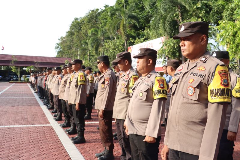 Polresta Palu Kerahkan 181 Personel Amankan Shalat Idul Adha di 19 Titik Masjid dan Lapangan