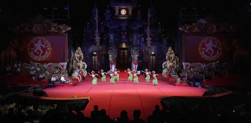 Duta Badung dari Sanggar Rajapala Pukau Penonton di Parade Gong Kebyar Anak-anak PKB XLVIII dengan Tiga Garapan Atma Kerthi