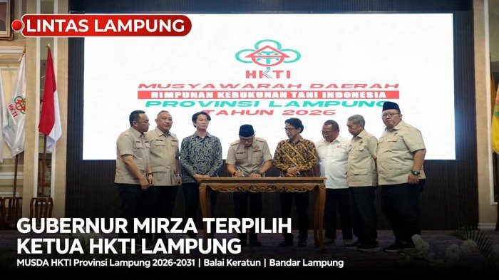 Gubernur Lampung Rahmat Mirzani Djausal Pimpin HKTI Lampung, Targetkan Hilirisasi Pertanian untuk 1,6 Juta Keluarga Petani
