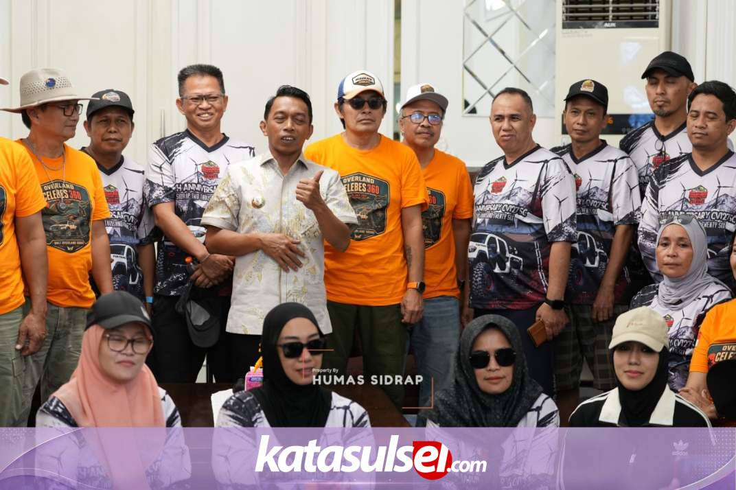 Bupati Sidrap Ajak Komunitas Camper Van Eksplorasi Alam, Ini Potensi Wisata yang Ditawarkan