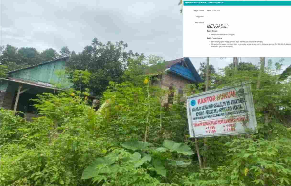 Warga Tunggala Dalam Kendari Menangkan Gugatan Sengketa Tanah di PN Kendari, 8 Rumah Terancam Diserobot