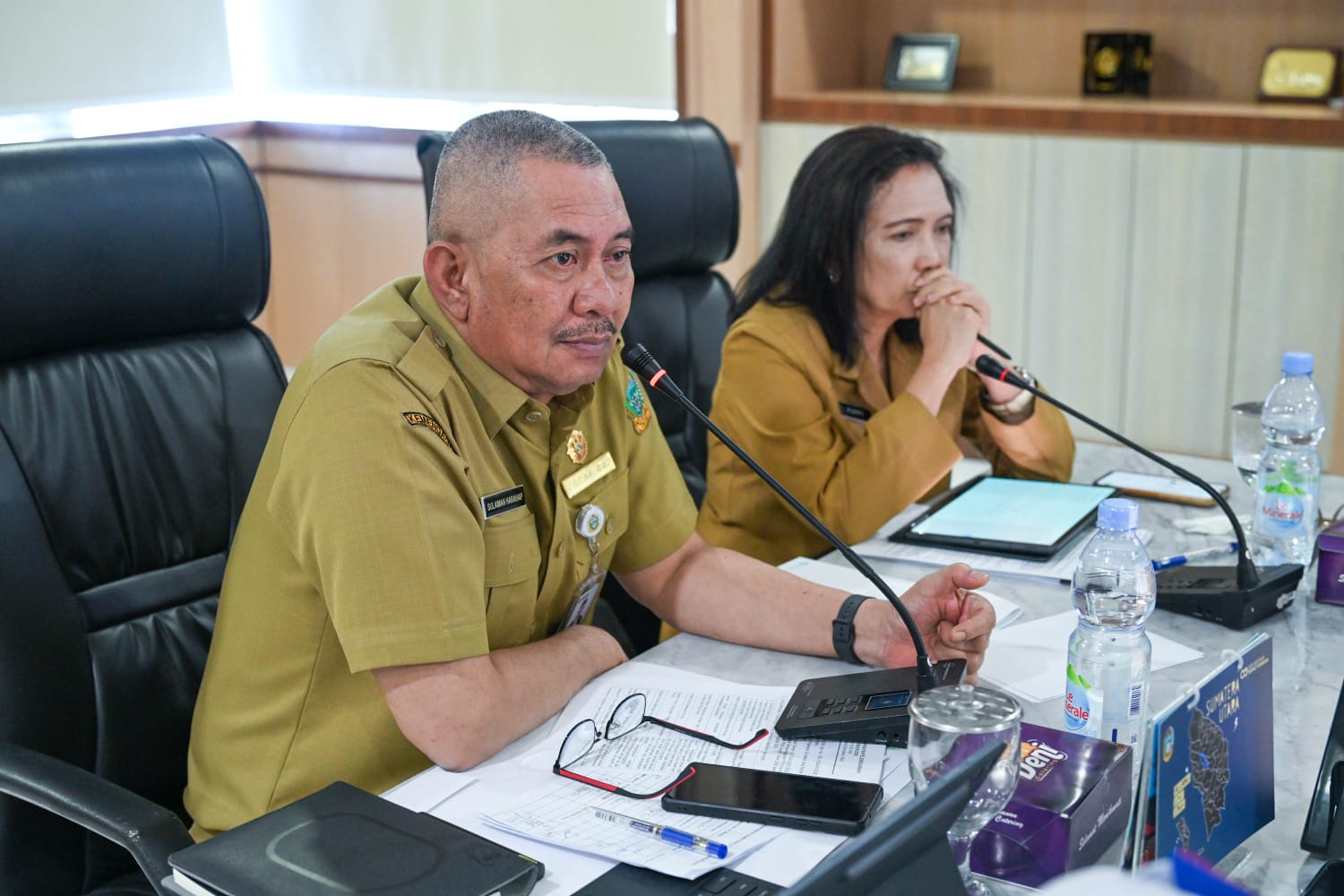 Pj Sekdaprov Sumut Sulaiman Harahap Minta Seluruh OPD dan BUMD Totalitas Sukseskan PRSU ke-50 Bertema Harmoni Emas