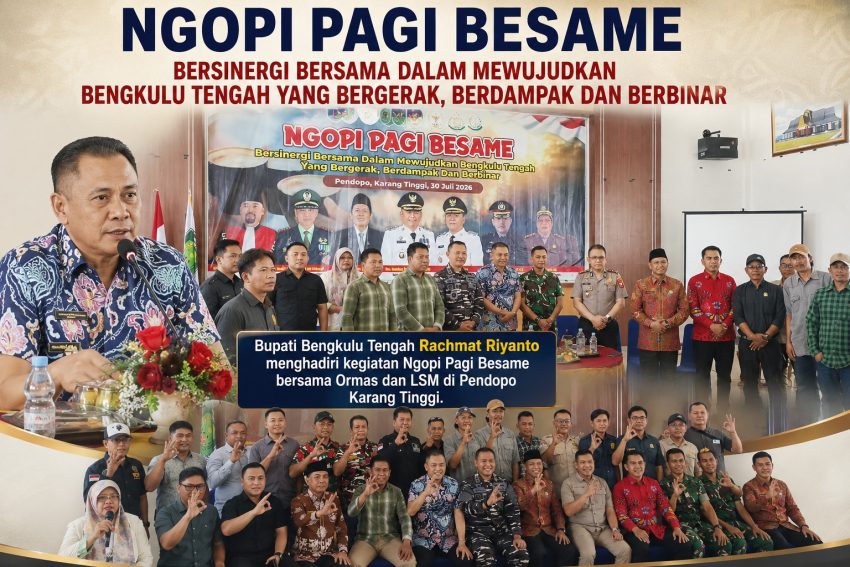 GOLBE Bengkulu Tengah Siap Kawal Pembangunan, Bupati Bentuk Tim Pemetaan Aset Wisata Daerah