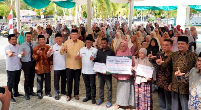 Baitul Mal Aceh Salurkan Rp7,92 Miliar Modal Usaha ke 1.584 Penerima, Total Capai Rp32,15 Miliar