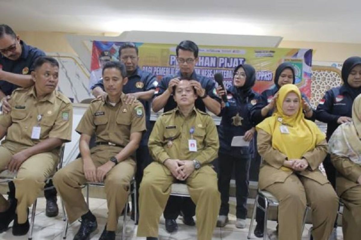 Pemkot Tangerang Buka Pelatihan Pijat Gratis untuk 50 Warga, Peserta Dijamin Langsung Magang Kerja