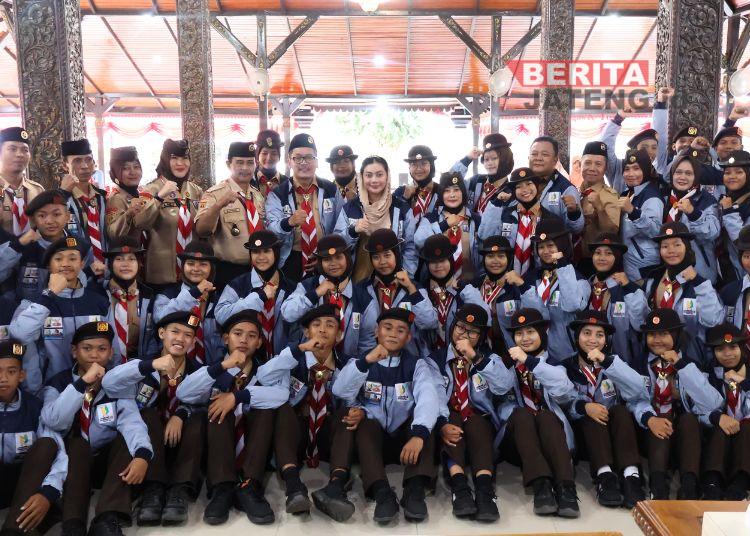 48 Pramuka Penggalang Terbaik Brebes Dilepas ke Jambore Nasional 2026 di Cibubur, Bupati Titip Pesan Jaga Nama Baik Daerah