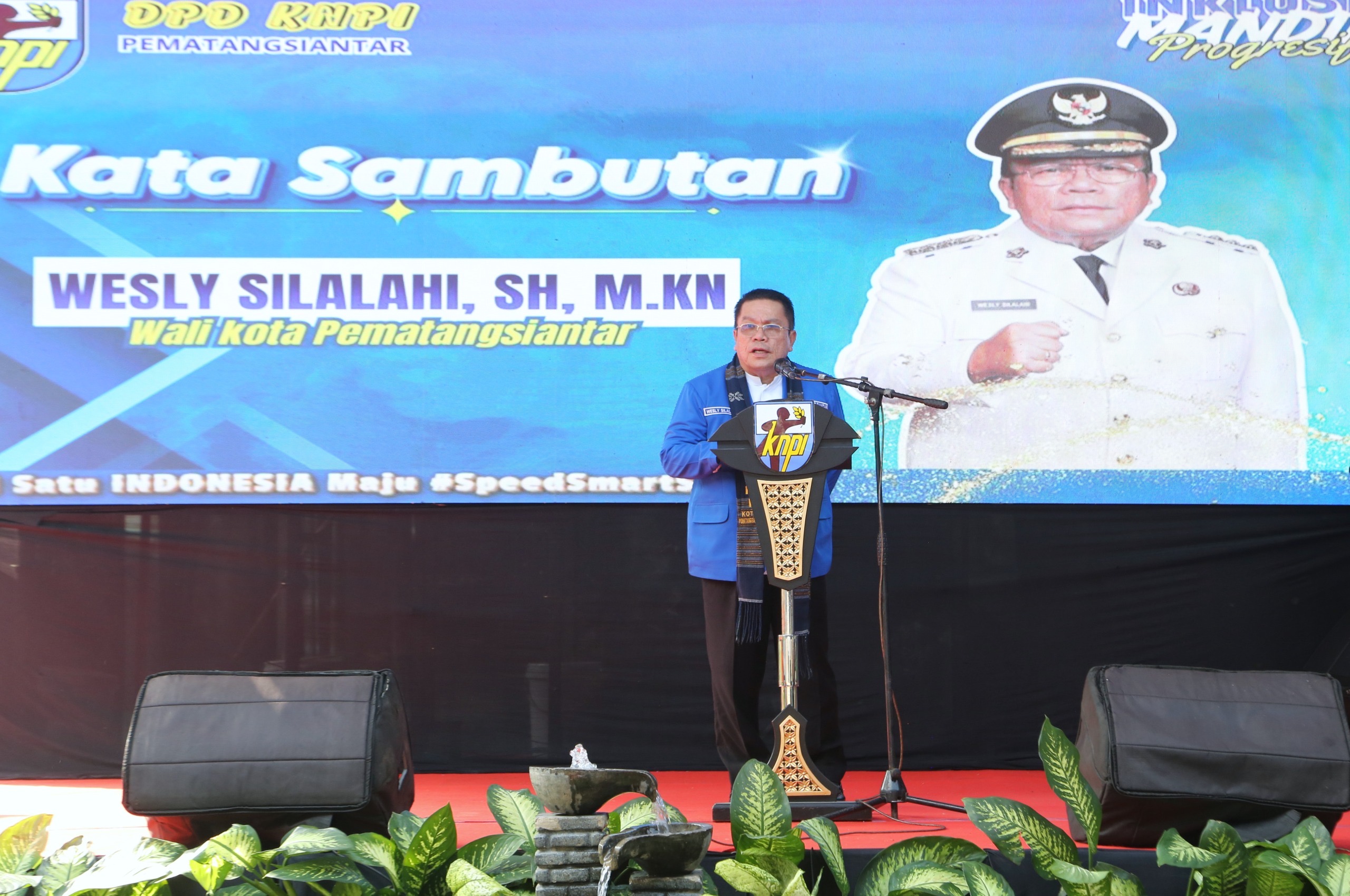 Wali Kota Pematangsiantar Wesly Silalahi Dorong KNPI Perkuat Kolaborasi untuk Pembangunan Pemuda