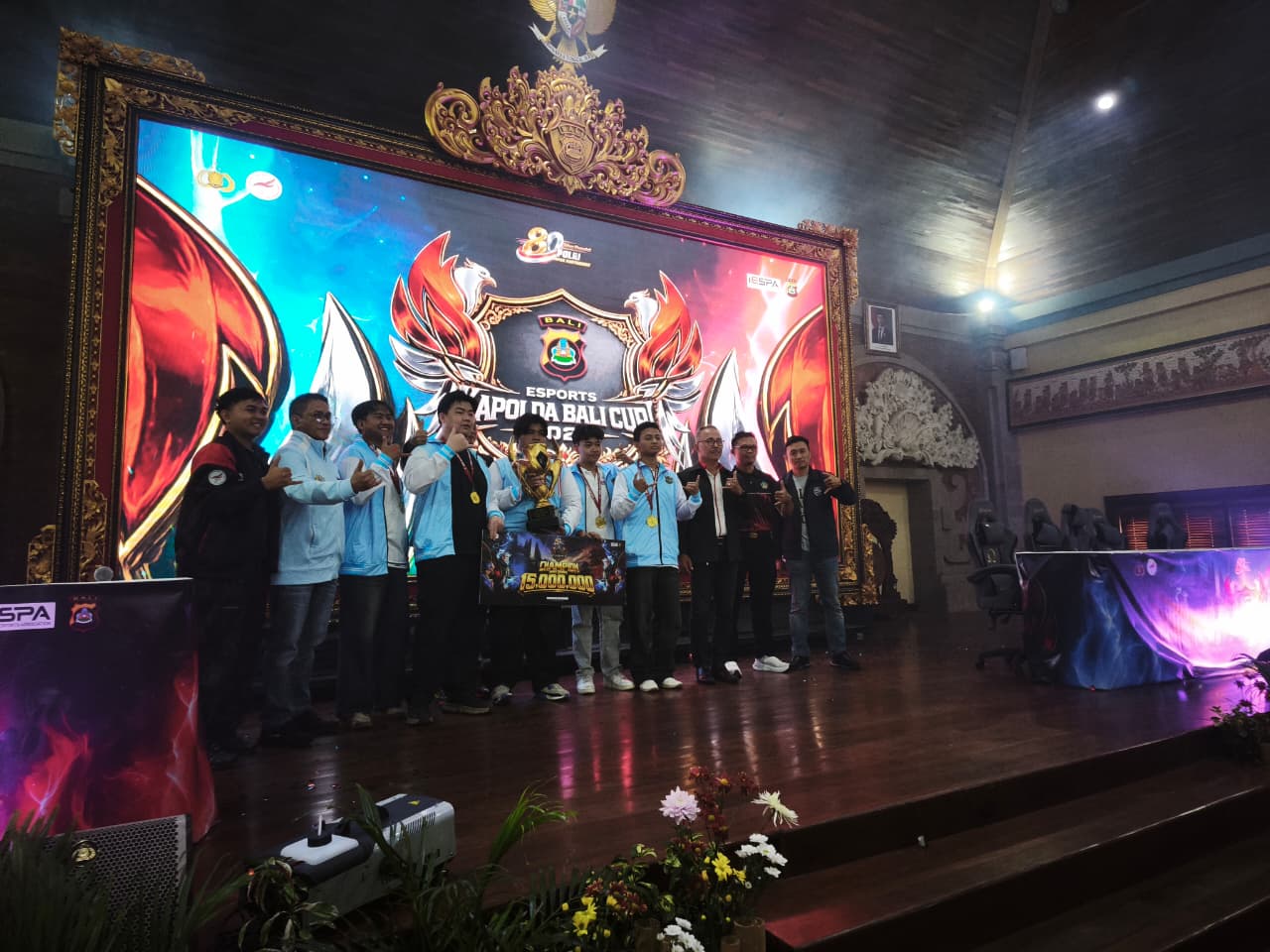 Tim Polresta Denpasar Juara 1 Mobile Legends Kapolda Bali Cup, Siap Wakili Bali ke Jakarta