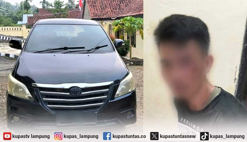 Polres Tanggamus Bekuk Pria Pemeras Lansia di Semaka, Sita Kunci T Diduga Untuk Curanmor