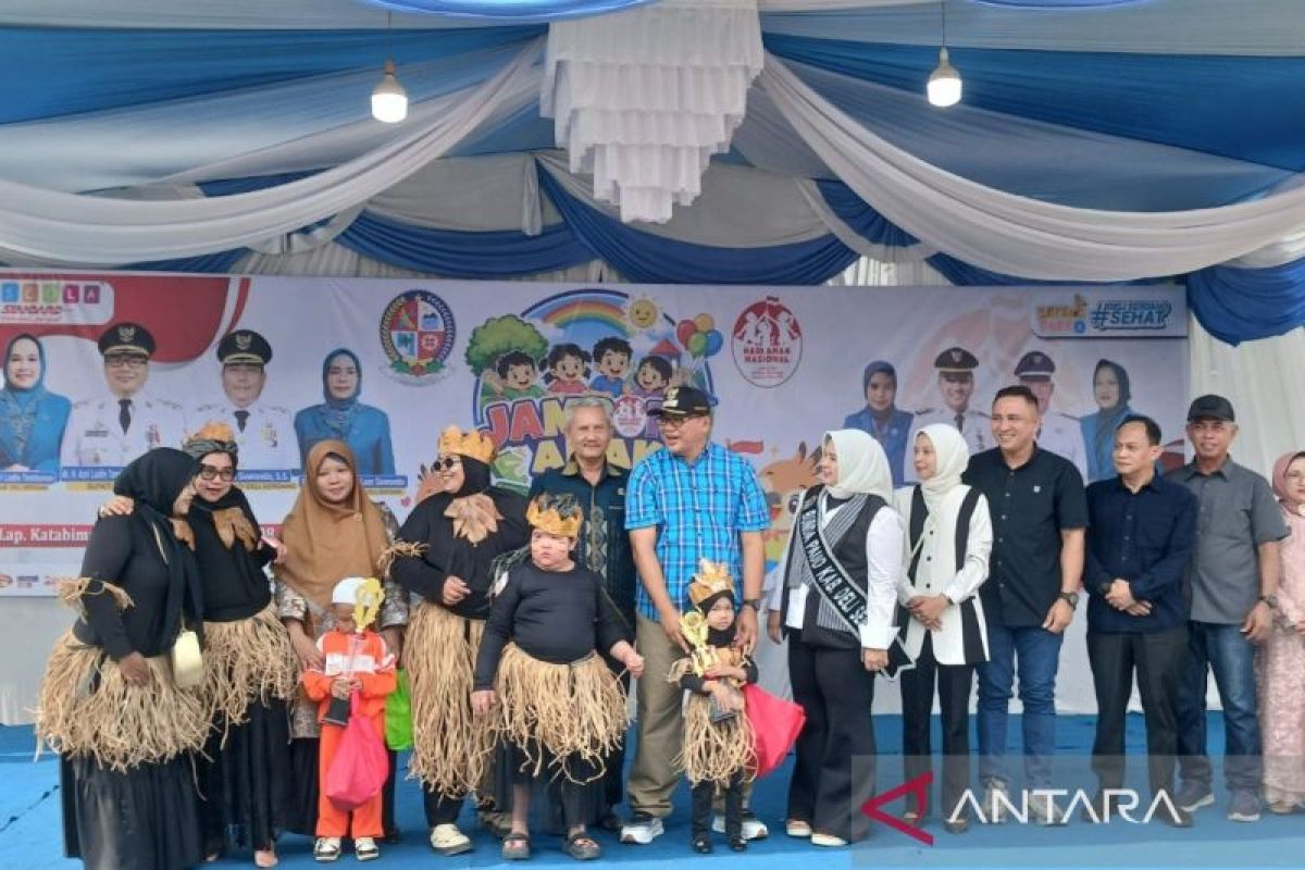 24 Yayasan TK-RA-PAUD di Desa Bandar Khalipah Deli Serdang Ikut Jambore Anak, Bupati Minta Jadi Contoh Kecamatan Lain