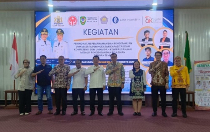 BI Kalteng Gandeng Shopee dan Bakul Banua, Latih 150 UMKM Seruyan Go Digital