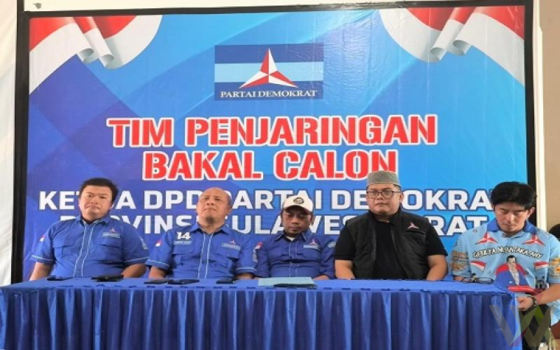 Musda V Demokrat Sulbar Digelar Sabtu Pekan Depan, Rekrutmen Kader via Scan QR Code Jadi Agenda Baru