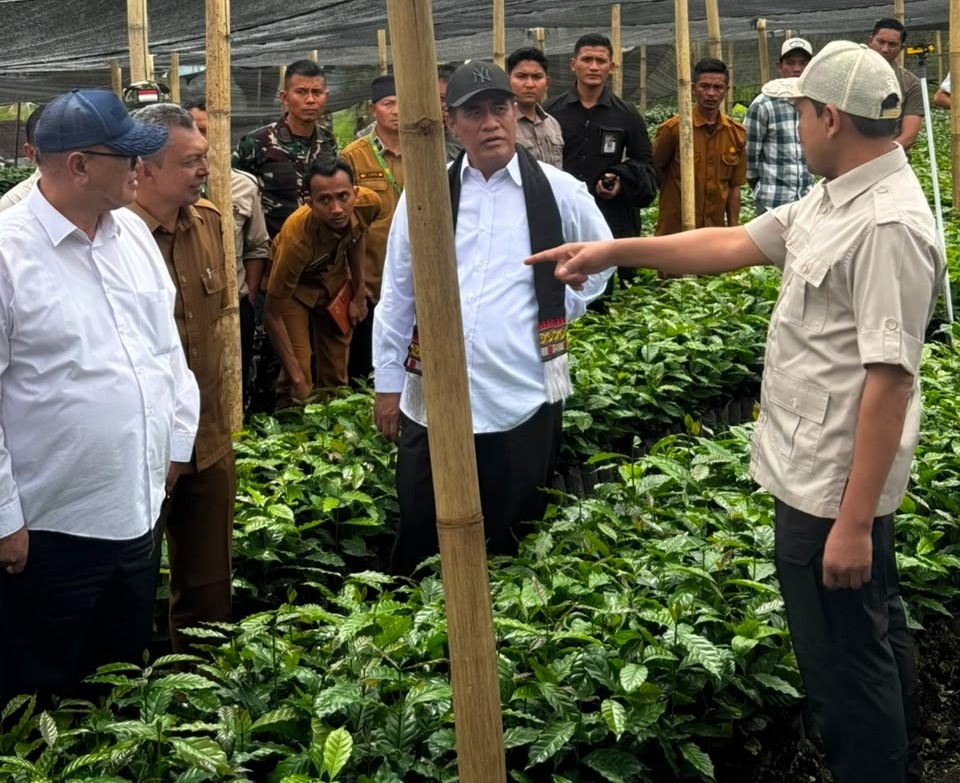 Wagub Aceh Fadhlullah Ucapkan Terima Kasih ke Presiden Prabowo dan Mentan Usai Tinjau Sentra Kopi Gayo di Bener Meriah