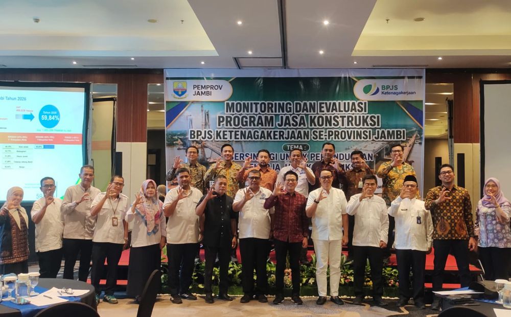 BPJS Ketenagakerjaan Jambi Gelar FGD Bersama Pemprov, GAPENSI, dan GAPEKNAS Bahas Sektor Riil