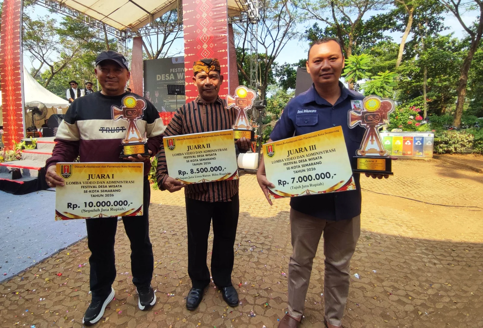 Festival Desa Wisata Kota Semarang 2026: Kampoeng Djadhoel Borong 3 Penghargaan, Sawah Tambangan Kuasai Dua Kategori