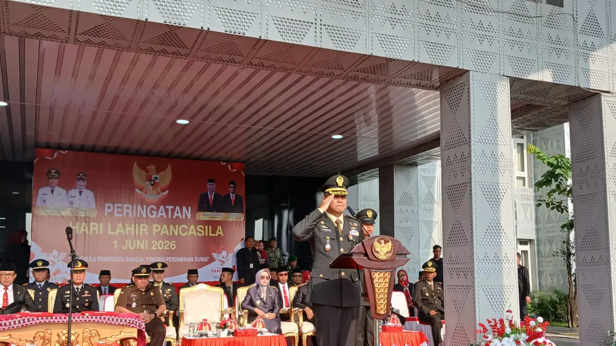 Pemkab Morowali Gelar Upacara Peringatan Hari Lahir Pancasila di Halaman Kantor Bupati, Pegawai dan ASN Hadir