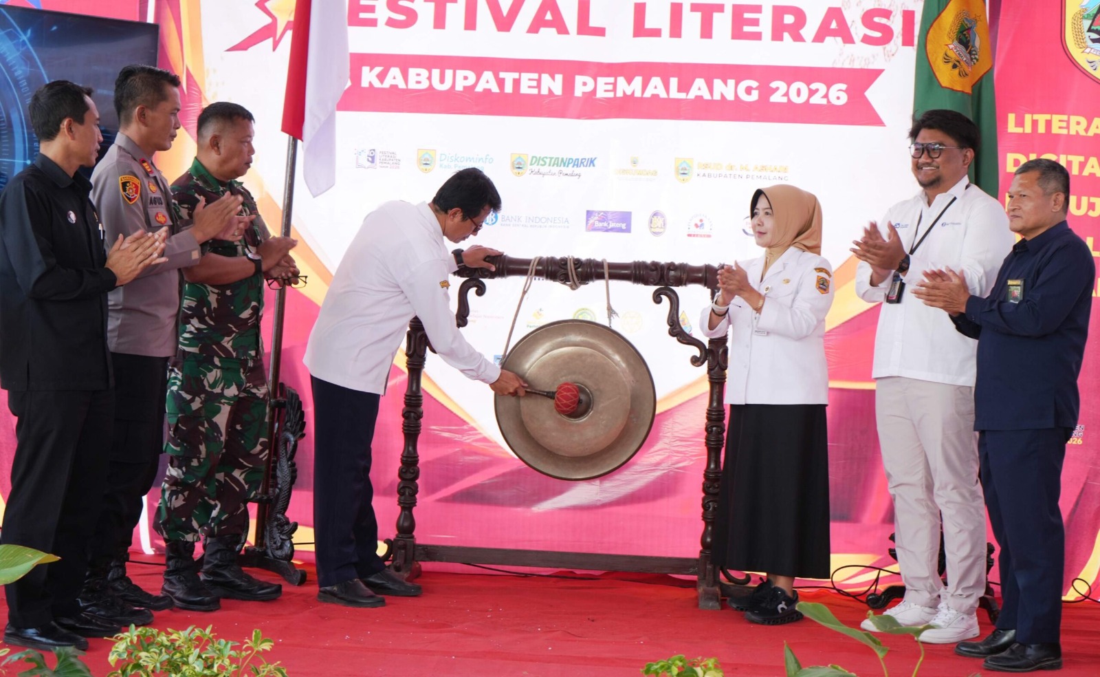 Festival Literasi Pemalang 2026 Resmi Dibuka, Warga Diajak Melek AI dan Transaksi Digital hingga 4 Agustus