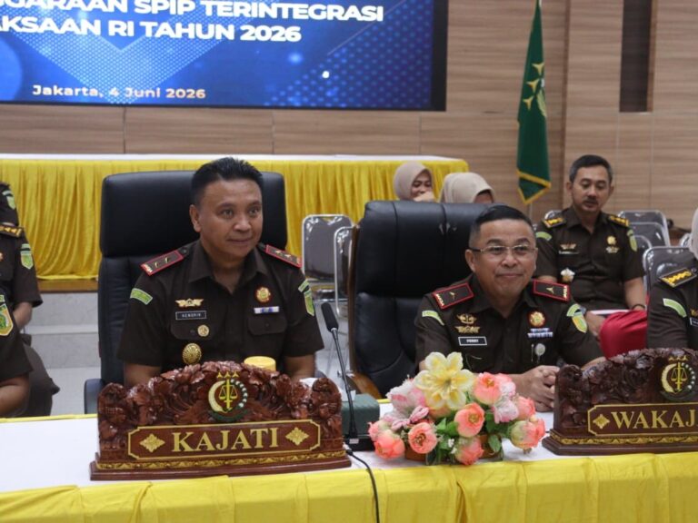 Kejati Sulut Ikuti Kick-Off Penilaian SPIP Terintegrasi 2026, Kajati Jacob Pattipeilohy Tegaskan Komitmen Tata Kelola